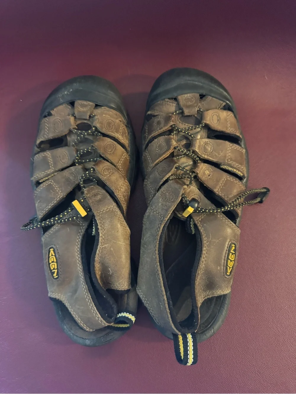 Keen Newport Leather Hiking Closed-Toe Outdoor Sandal Men’s 8.5 Gorpcore